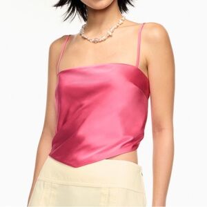 NWT Aritzia Sunday Best Elektra Camisole in Ultra Pink
